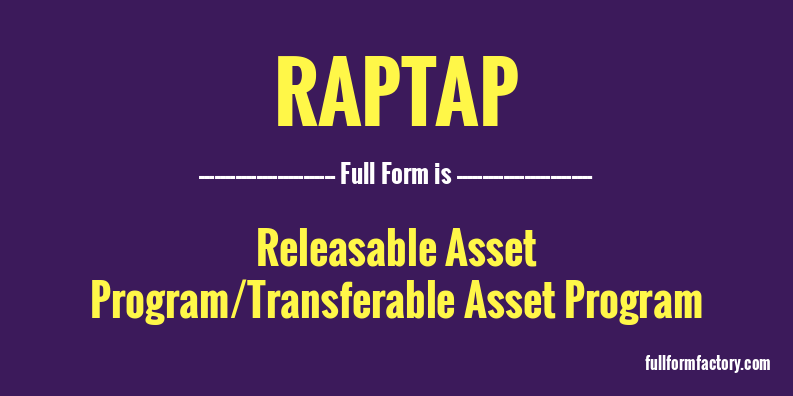 raptap-full-form