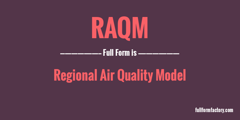 raqm-full-form