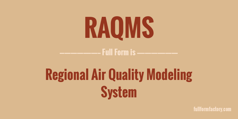 raqms-full-form