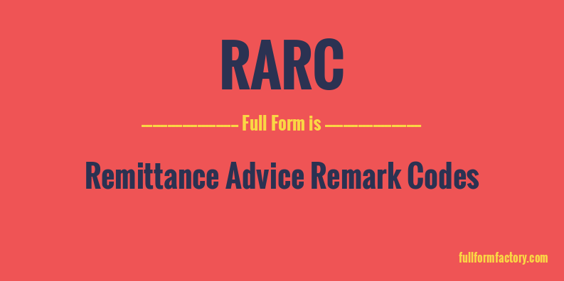 rarc-full-form