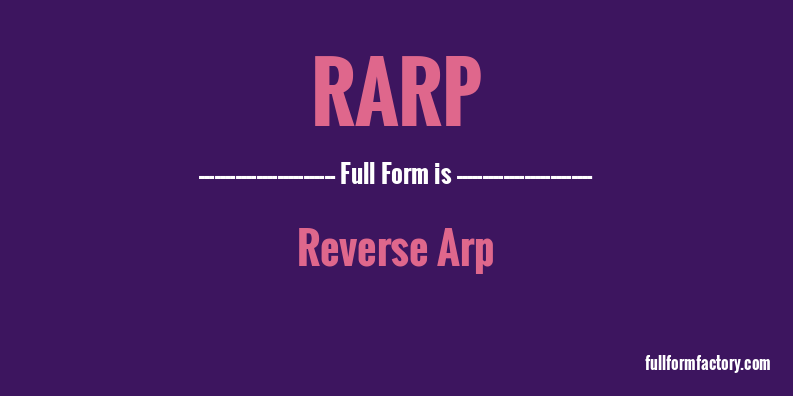 rarp-full-form