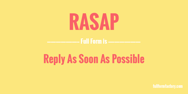 rasap-full-form