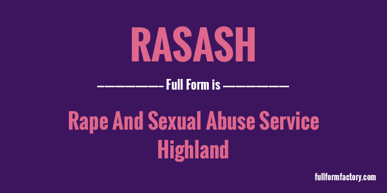 rasash-full-form