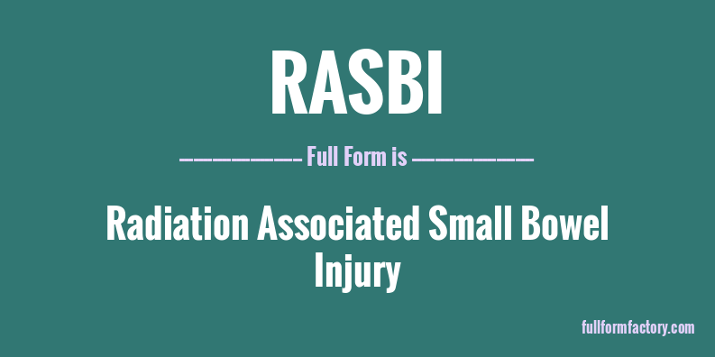 rasbi-full-form