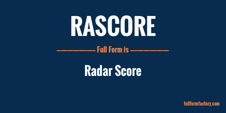 rascore-full-form