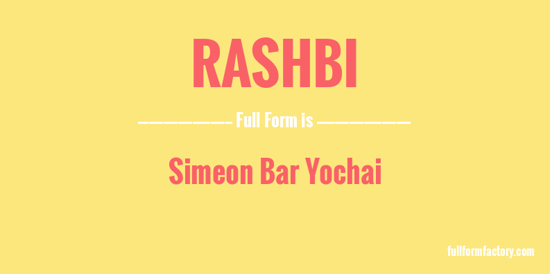 rashbi-full-form