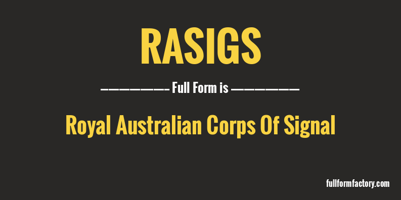 rasigs-full-form