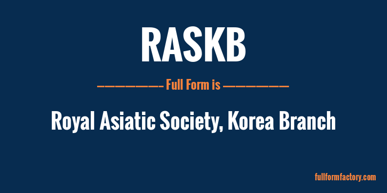 raskb-full-form