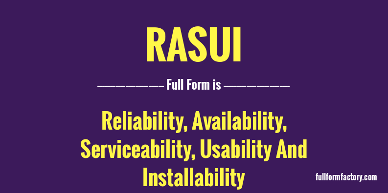 rasui-full-form