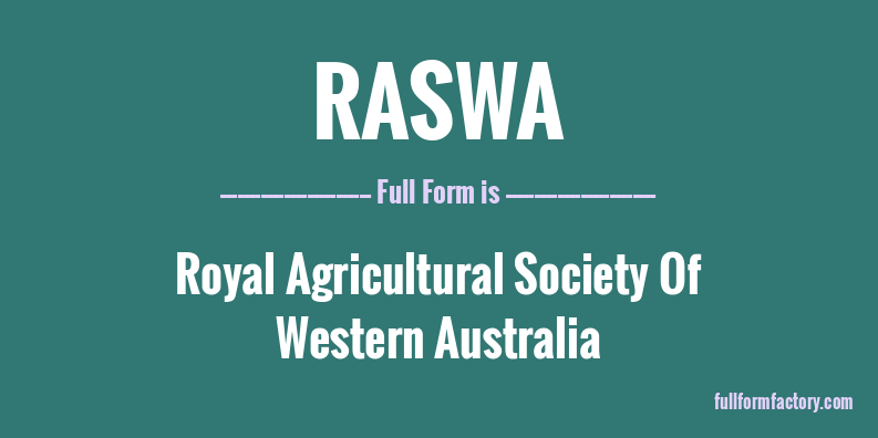 raswa-full-form