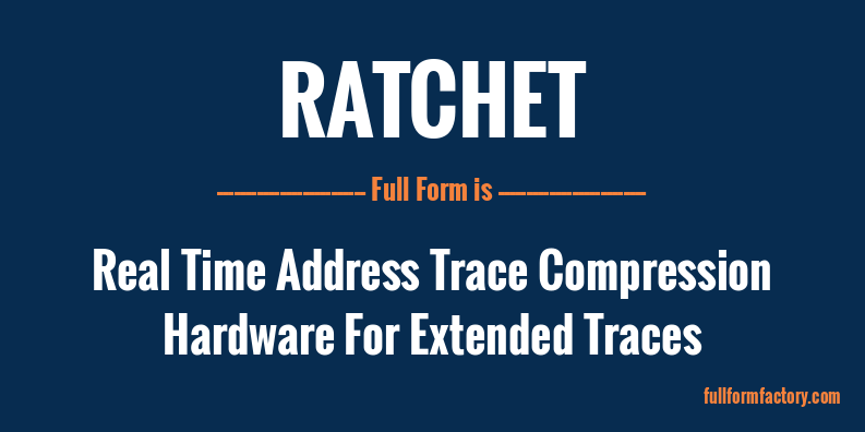 ratchet-full-form