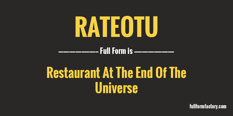 rateotu-full-form