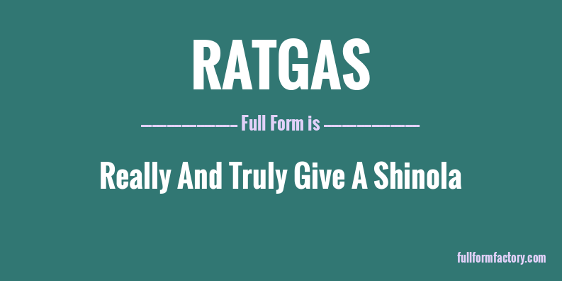 ratgas-full-form