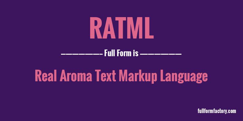 ratml-full-form