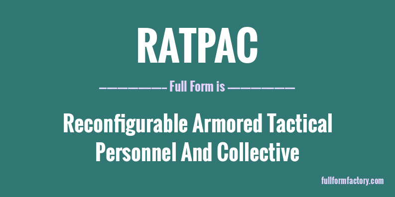 ratpac-full-form