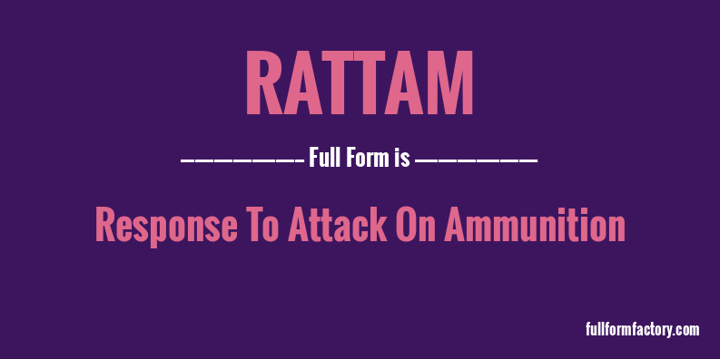 rattam-full-form
