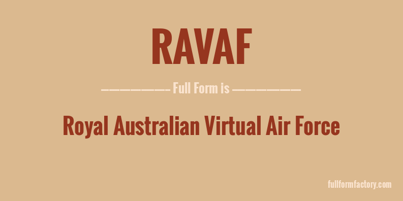 ravaf-full-form