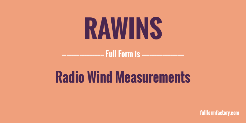 rawins-full-form