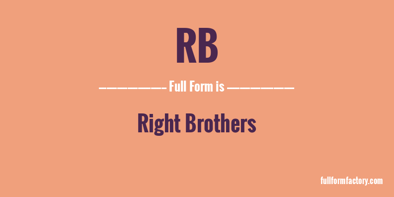 rb-full-form