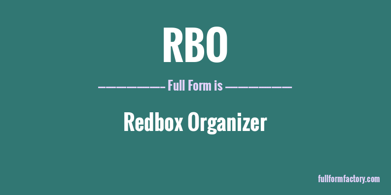 rbo-full-form