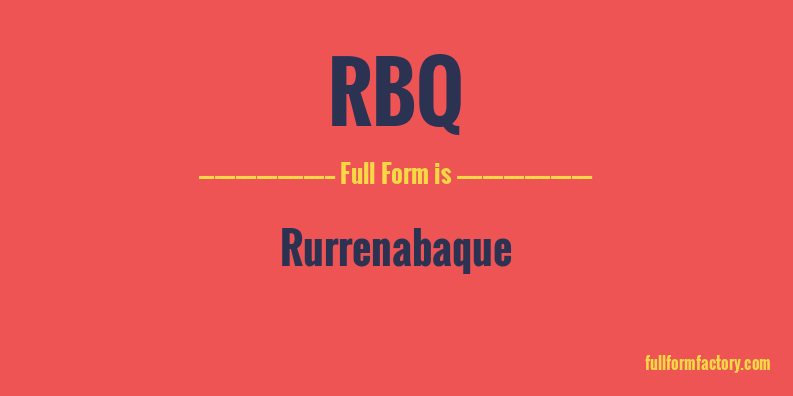 rbq-full-form