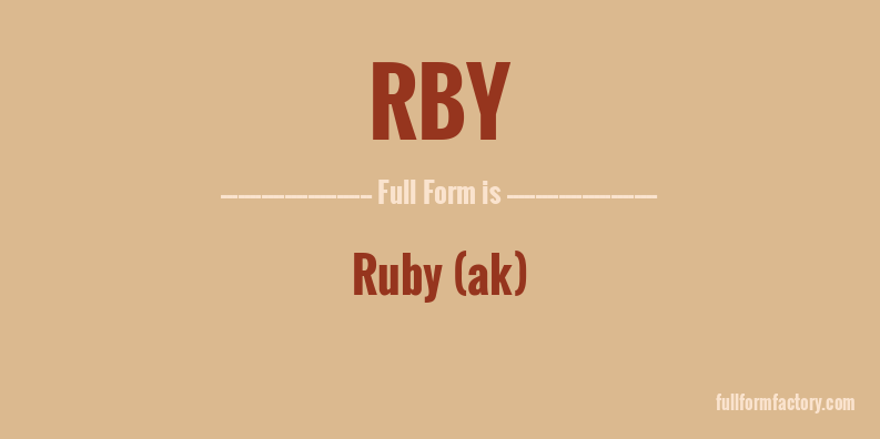 rby-full-form