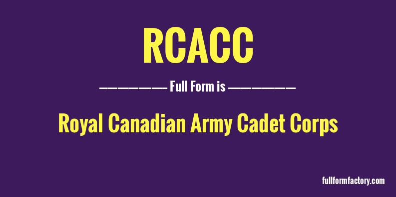 rcacc-full-form