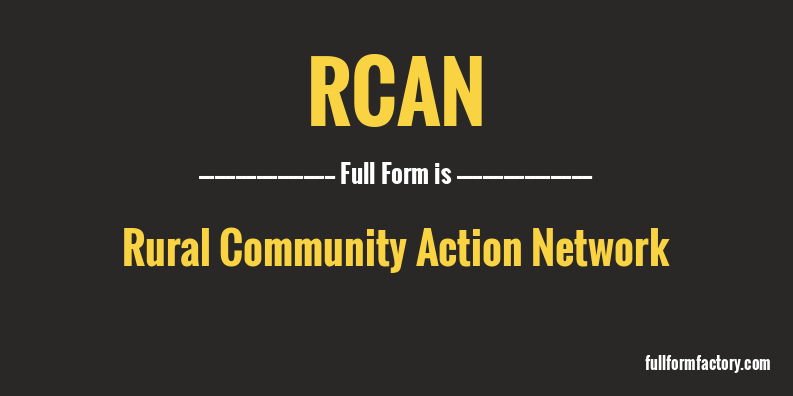 rcan-full-form