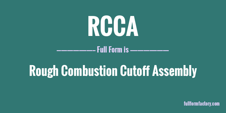 rcca-full-form