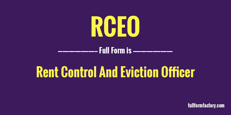 rceo-full-form