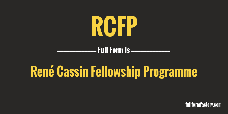 rcfp-full-form