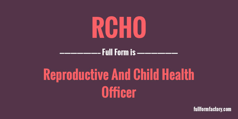 rcho-full-form
