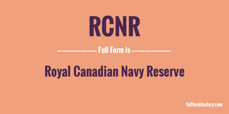 rcnr-full-form
