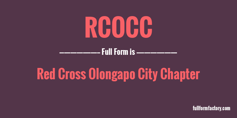 rcocc-full-form