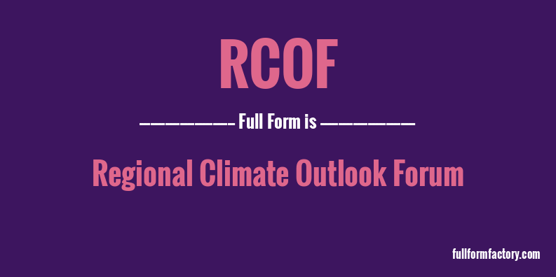 rcof-full-form