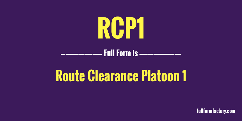 rcp1-full-form