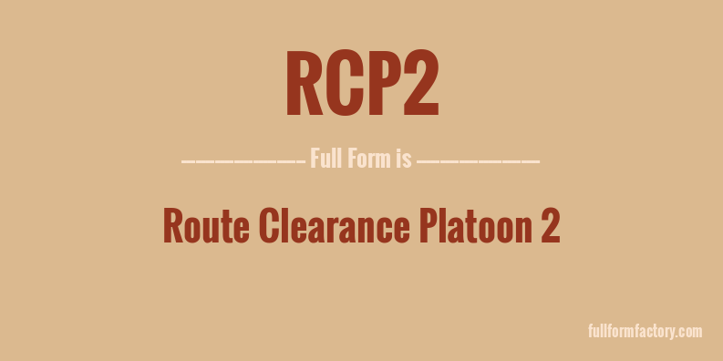 rcp2-full-form