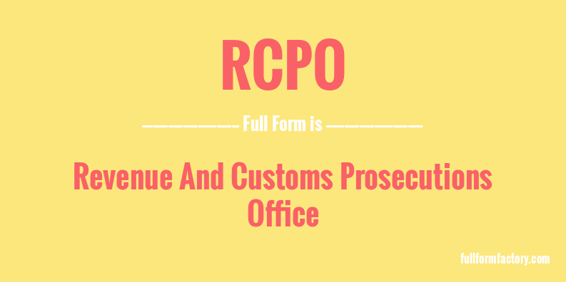 rcpo-full-form