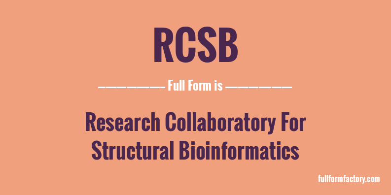 rcsb-full-form