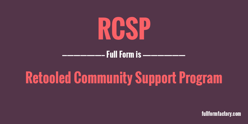 rcsp-full-form