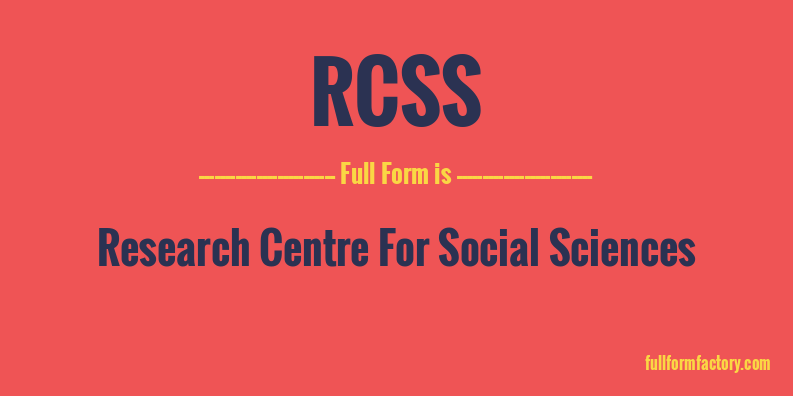 rcss-full-form
