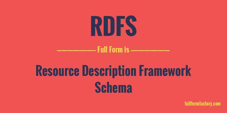 rdfs-full-form