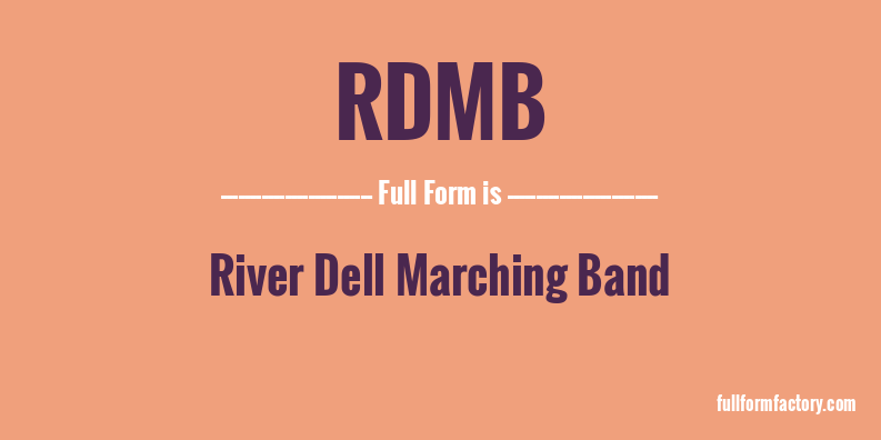 rdmb-full-form