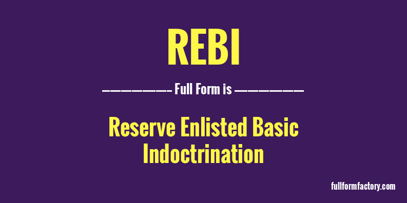 rebi-full-form
