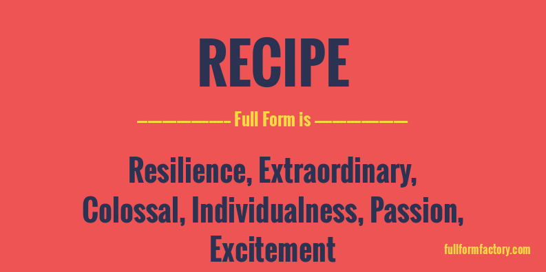 recipe-abbreviation-meaning-fullform-factory