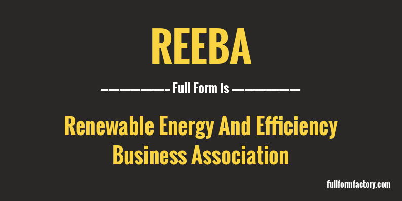 reeba-full-form