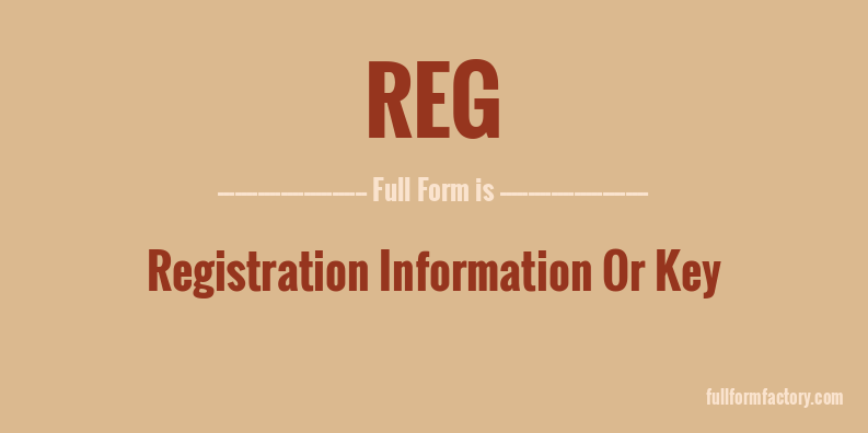 reg-full-form