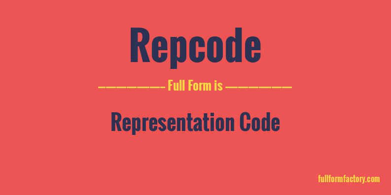 repcode-full-form