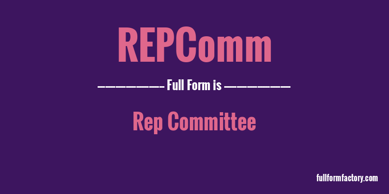 repcomm-full-form