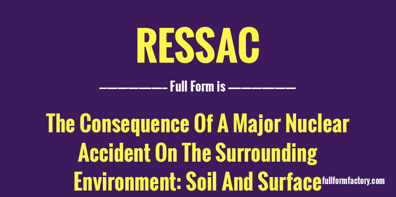 ressac-full-form